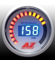 Air Zenith LED Digital Pressure Gauge (White)