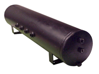 Air Tank 5 Gallon 7 in. Dia. 34 in. Length Six-3/8 NPT Three- 1/4NPT One 1/8 NPT OEM Number WR17609242