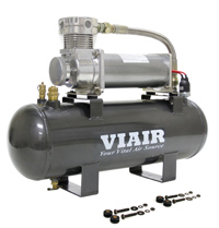200 PSI 2.0 Gal. Tank High-Flow-200 Air Source Kit (12V 200 PSI Compressor)