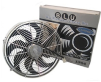 Zirgo 16" 2700cfm Chrome Radiator Cooling Fan