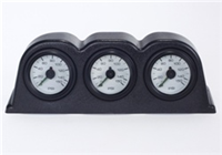 3-Gauge Pod With 3-Dual Needle Air Pressure Gauges