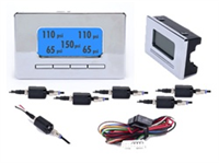 Digital Air Pressure Air Gauge, 5-Position Reading - 150psi 4" x 2 1/2" (3 3/4" x 2 1/4" opening in