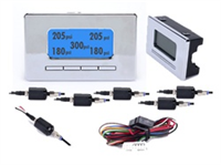 Digital Air Pressure Air Gauge, 5-Position Reading - 300psi 4" x 2 1/2" (3 3/4" x 2 1/4" opening in