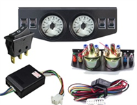 Air Pressure 150psi Gauge Panel, with 4 Electronic Switches
