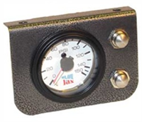 Pneumatic Push-Button Miniature slow valves Gauge Panel, with 2 Manual Release Switches