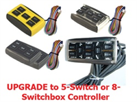 8-Postion Air Bag Switchbox Controller - Clear