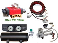 DC7500, Circuit Breaker Kit, 3-Gal Tank,White Valves, Gauges 70-120psi Pressure Switch, (Do NOT ch