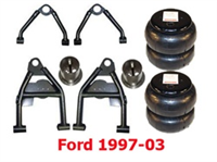 1997-2003 FORD F150,LIGHTNING 2WD Lower Control Arms with Bags and Mounts (Set)