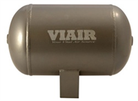 Chassis Tech 1 Gallon, 2 1/4" Ports Viar Single bracket Steel Air Tank (10.5" X 7.25")ank (10.5" X