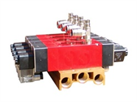 1/2" 3-Position Red Manifold Valve - 160psi w/fittings, 110psi on 135psi Pressure Switch, do NOT us