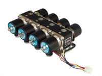 3/8" 3-Position 200psi, 10mm (3/8") Orifice 40watt coil,  200psi 8-Cyl Air-Engine Manifold Valve -Ba