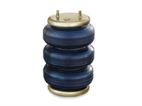 M73 Triple Bellows 12" Extended 3.50" Collapse 6" Diameter 3/8" port airspring airbag