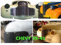 Billet Grille Chevys Of The Forty'S, Long Overlap Polished