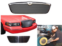 Billet Grille Fits 9703 Without lower Cover 30" Long