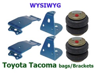 Toyota 96-up Tacoma Upper/Lower Bag Brackets With Bags (Pair)