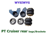 Pt Cruiser Rear Upper/Lower Bag Brackets With Bags (Pair)