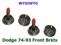 Bag Brackets Only 1Ton Front Ram 350 Old