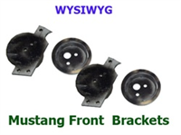 Bag Brackets Only Mustang 7478 Front
