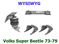 Bag Brackets Only Rear 73-79 Superbeetle