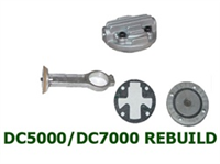 Air Compressor Part - DC5000/7000 Piston, Cylinder Head, Seals Rebuild Kit and Valve Plate with reed