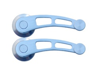 Billet Door Cranks Curved (Pair)