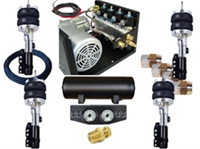 2001-2003 Acura CL Series Complete Air Suspension Kit System F=STRUT CUSTOM SLEEVE,R=BAG/BRK