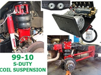 2008-2010 Ford F250, F350 4WD (Coilsprung) Complete Air Suspension Kit System F=FOR IBEAM F250/350  