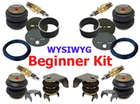 WYSIWYG Lightning FBSS Kit if you have Coilsprings on all 4 Corners (4 Schrader Bicycle Valvs) What
