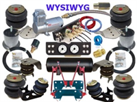 WYSIWYG Lightning FBSS Kit if you have Coils on Front, Leafsprings on Rear Pushbutton Mini Valves,D
