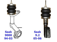 1983-1985 BMW 3 Series E30 Front Air Suspension Kit F=STRUT CARTRIDGE/WELD, FRONT AXLE