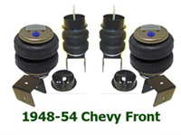 1948-1954 Chevrolet Impala, Belair, Biscayne Front Air Suspension Kit F=BAG/BRACKET, FRONT AXLE
