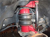 1994-2002 Dodge Ram 2WD only 2500/3500 Dodge Lowering up to 9" Front Kit #3800 8.5" Diameter bags,