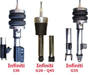 2006-2007 Infiniti M35, M45 Front Air Suspension Kit F=STRUT, FRONT AXLE