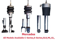 2001-2006 Mercedes C-Class, C180, C320, CLK320, CLK430, CLK500, CLK55 Front Air Suspension Kit F=STR