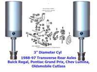 1992-1997 Cadillac Eldorado, Seville Rear Air Suspension Kit R=CUSTOM TRANSVERSELEAF REAR AXLE