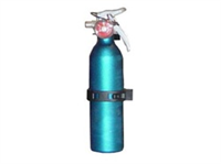 Blue Fire Extinguisher