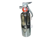 Chrome Fire Extinguisher 3lb. Large