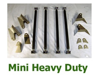 Mini Truck Heavy Duty Triangulated 4 Link Rear Suspension Kit no C-Notch