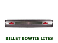 (GG) Steel Rollpan FLEETSIDE Billet/Red Bowlites Note: 4" From The End