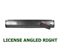 (QQ) Steel Rollpan FLEETSIDE License Angled On Right