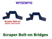 Bag Brackets Bolt-On "Pavement Bridges" (Pair)