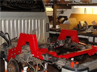 Street Scraper Complete With 2600lb. Air Bags, Shocks, 4-Link and 2" Spacer