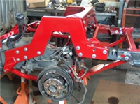 Street Scraper Complete With 2600lb. Air Bags, Shocks, 4-Link and 2" Spacer
