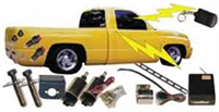 Remote 3-Channel Shaved Door Handle Kit 85lb. (2 Doors)