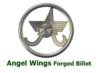 "A" Angel Wings Billet Steering Wheel