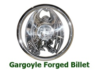 Gargoyle With Horn Full Wrap Billet Steering Wheels