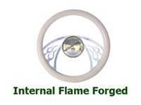 Internal Flame  Full Wrap Billet Steering Wheels
