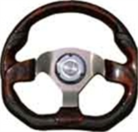 K14 Wood/Chrome Center 6-Hole