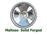 Maltese Solid Full Wrap Billet Steering Wheels