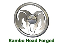 Rambo Head Full Wrap Billet Steering Wheels